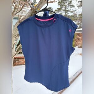 Med Couture Amp Women's Navy Top